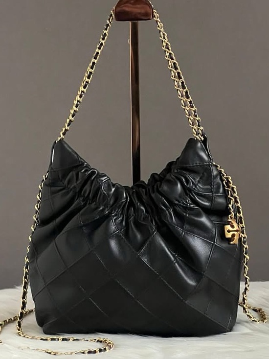 Tory Burch Handbags - 162451 - Tory Burch Mini Fleming Soft Hobo Bag